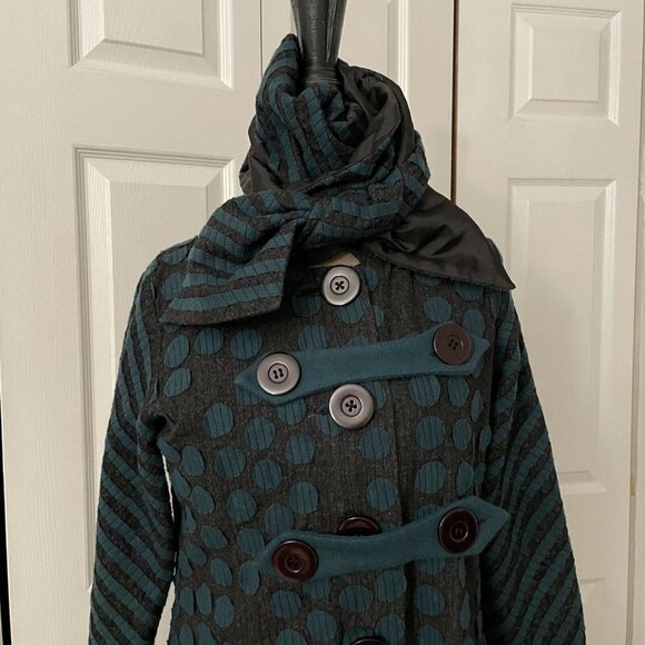 "My Village” by Rimzim Dadu Indian Designer Coat - Picture 2 of 6